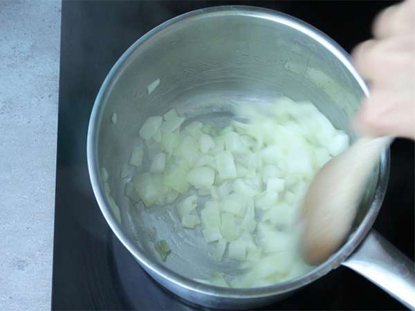 कद्दू का वेलौटे - तैयारी चरण 1