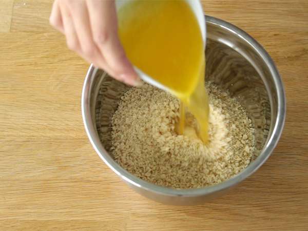 साल्मन के साथ नमकीन चीज़केक - तैयारी चरण 1