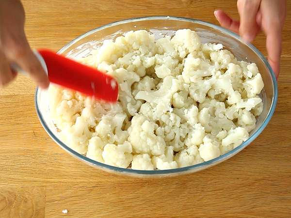 फूलगोभी का ग्रेटिन - तैयारी चरण 2