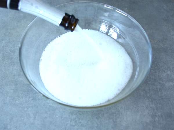 चमपagne का सूप, एक उत्सव कॉकटेल - तैयारी चरण 1