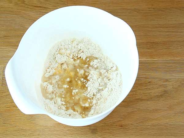 घर का बना बिस्किट नाश्ते के लिए - तैयारी चरण 1