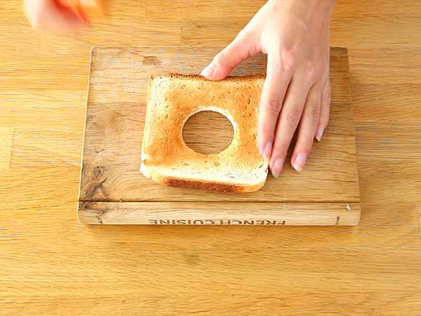 अंडे का क्लब सैंडविच - तैयारी चरण 4