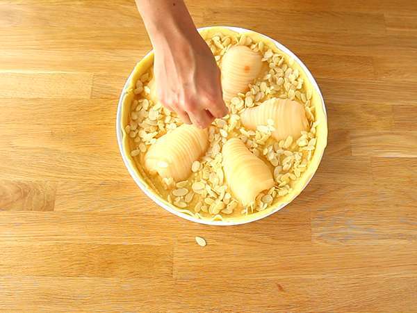 पियर की बादाम की टार्ट, या प्रसिद्ध बौर्दालू - तैयारी चरण 5