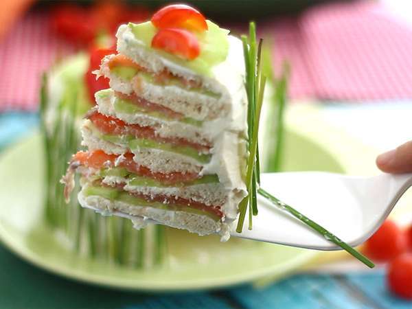 सैंडविच केक, नाश्ते का ताजा केक - तैयारी चरण 7