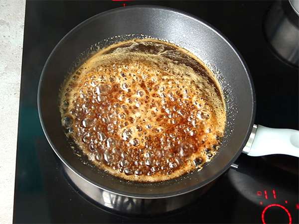 प्रालिन मूँगफली, चोचू - तैयारी चरण 1