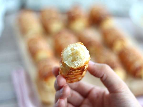 कैनोली वनीला क्रीम पटिस्सière - तैयारी चरण 9