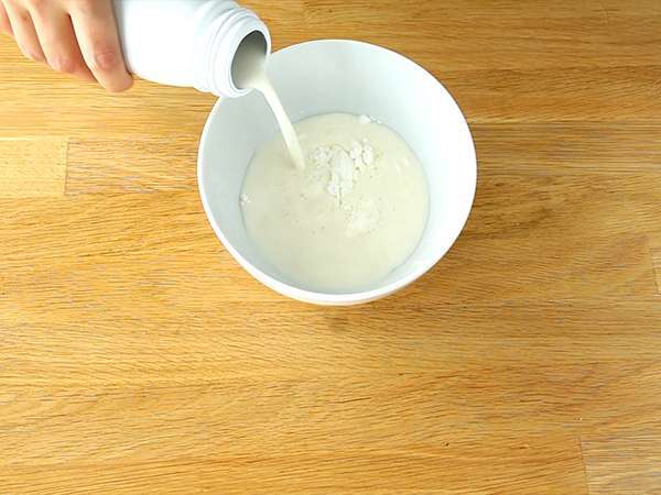 चॉकलेट लियेज़, चॉकलेट के लिए वियना क्रीम - तैयारी चरण 2