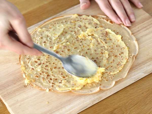 क्रेप्स सुज़ेट, पारंपरिक नुस्खा - तैयारी चरण 7
