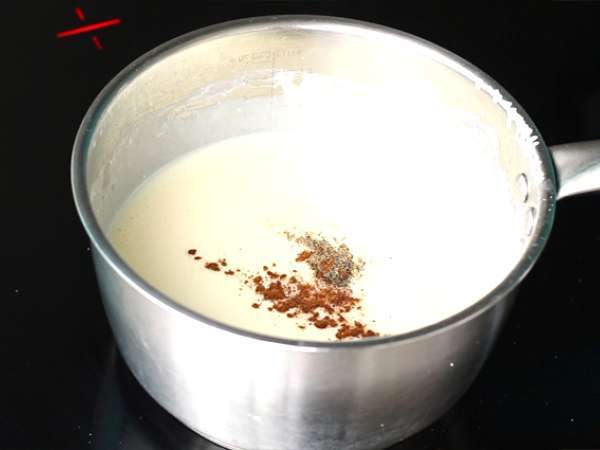 हैम के साथ ग्रेटिनेड एंडिव्स - तैयारी चरण 5