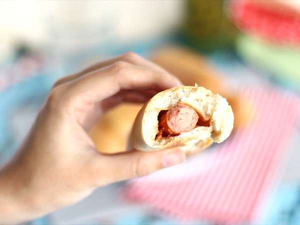 स्पिरो कुत्ते, घर के बने हॉट डॉग्स - तैयारी चरण 8