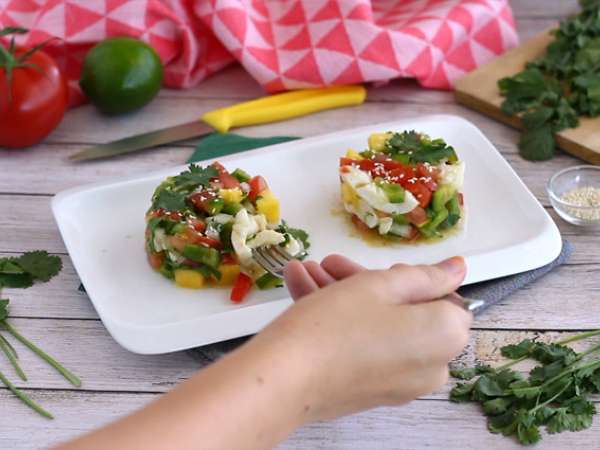 Ceviche de cabillaud - तैयारी चरण 6