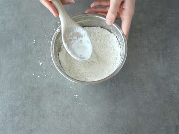 Alfajores - दूध की जैम और नारियल के साथ अर्जेंटीनी सैब्लés - तैयारी चरण 1