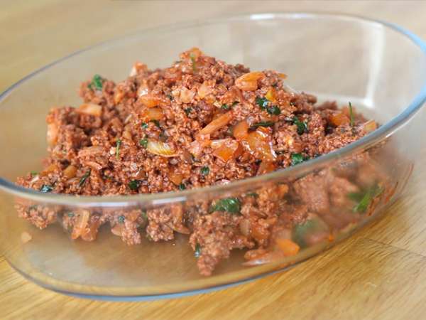 Hachis Parmentier आसान - तैयारी चरण 3