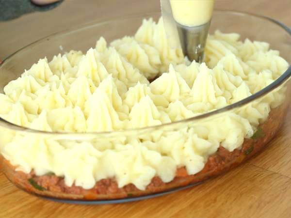 Hachis Parmentier आसान - तैयारी चरण 5