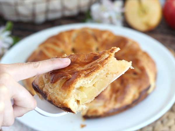 सेब की पाई - तैयारी चरण 8