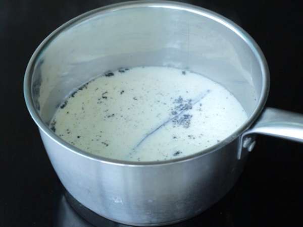 चॉकलेट फ्लान (ग्लूटेन-मुक्त) - तैयारी चरण 1