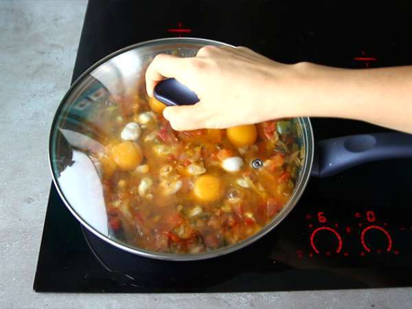 चाकचौका आसान - तैयारी चरण 5