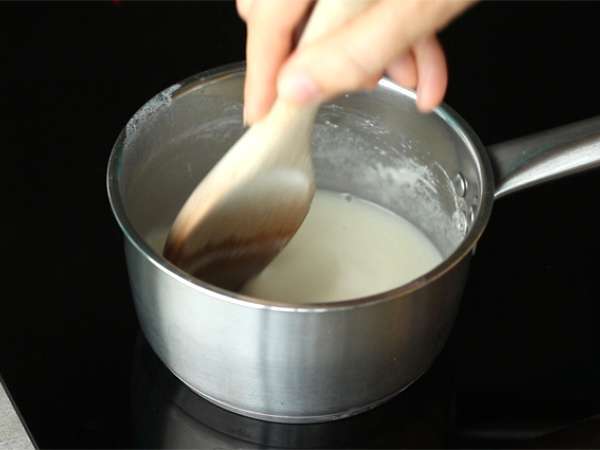 रैकलेट के बन्स - तैयारी चरण 1