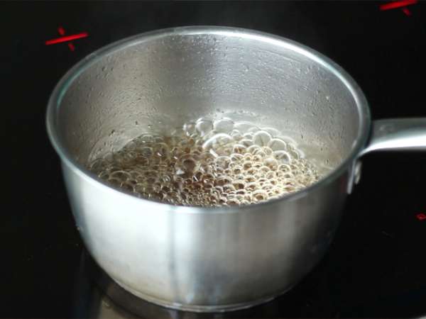 सफेद मंगर नारियल और प्रून सॉस - तैयारी चरण 3