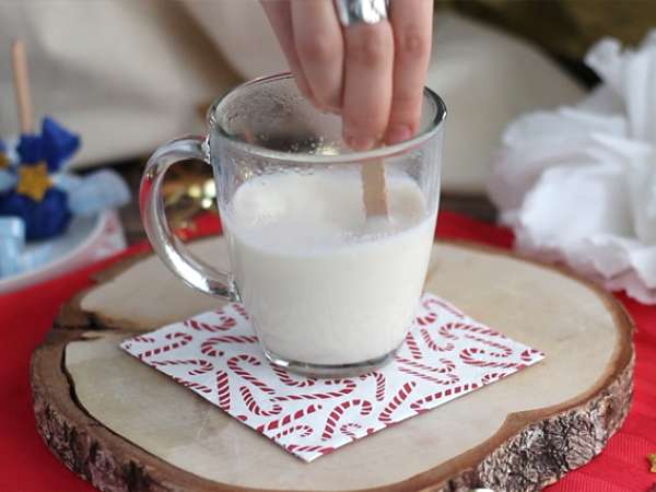 चॉकलेट के लिए चॉकलेट पॉप: सफेद चॉकलेट + स्पेकुलोस - तैयारी चरण 5