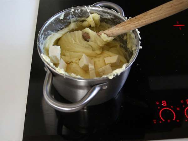 Aligot saucisse - तैयारी चरण 4