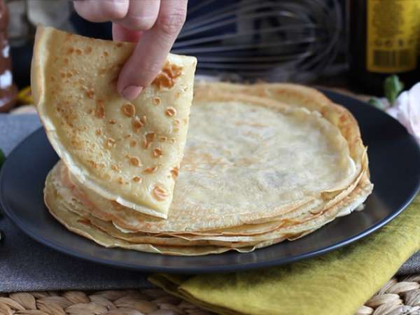 बियर क्रेप्स का आटा - तैयारी चरण 5