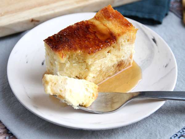 चीज़केक बार्स और फ्रेंच टोस्ट (French toast cheesecake bars) - तैयारी चरण 9