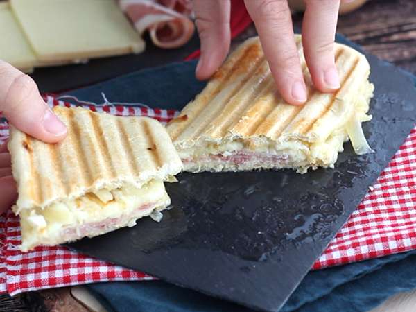 पनीनी à la raclette - तैयारी चरण 6