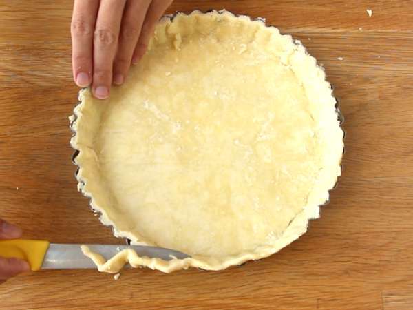 पेकन नट्स की टार्टलेट। पेकन पाई - तैयारी चरण 3