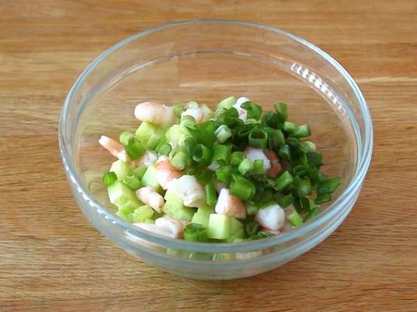 ब्रियोश के साथ झींगा सैंडविच (prawns roll) - तैयारी चरण 2