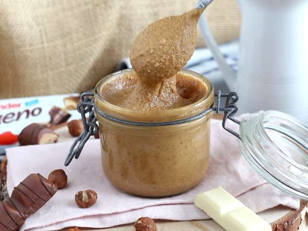 किंडर बुएनो स्वाद की स्प्रेड - केवल 2 सामग्री - तैयारी चरण 5
