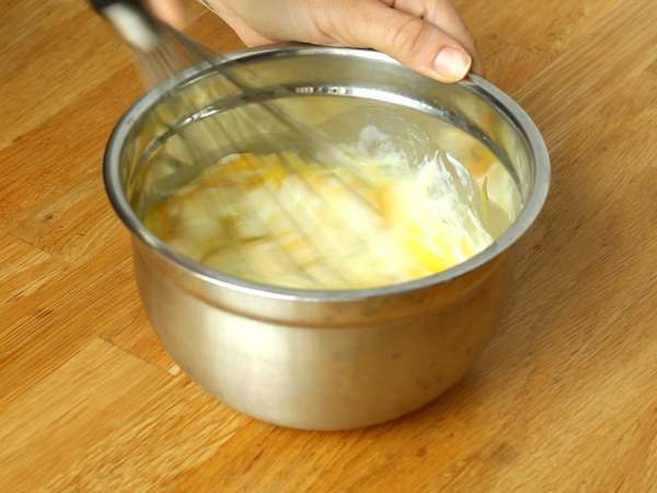 जुकीनी और गाजर की गुलाबी कीच - तैयारी चरण 2