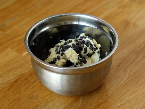 चॉकलेट के सकोन आसान और बहुत मुलायम - तैयारी चरण 4