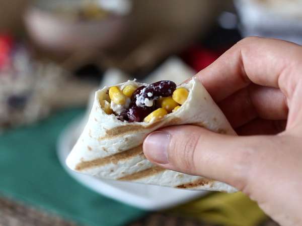 टैकोस समोसा शाकाहारी - तैयारी चरण 6