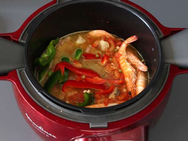Cookeo में सुपर तेज़ पैएला - तैयारी चरण 6
