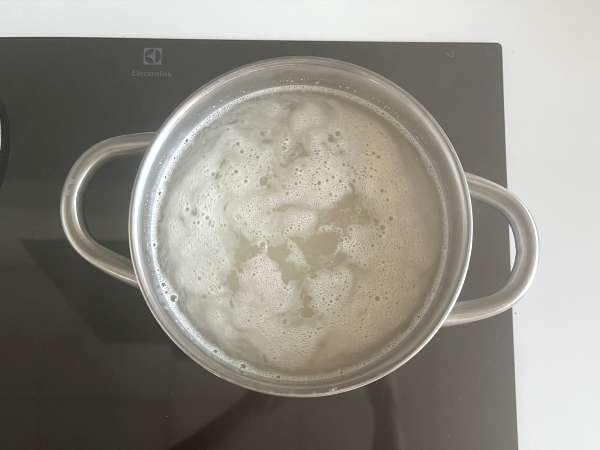 चावल का सलाद झींगे, तो zucchini और अदरक के साथ - तैयारी चरण 3