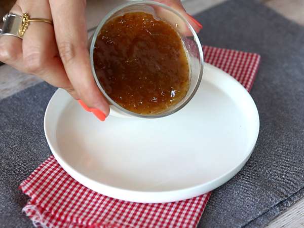 वेनिला panna cotta और अंजीर की सॉस - तैयारी चरण 6