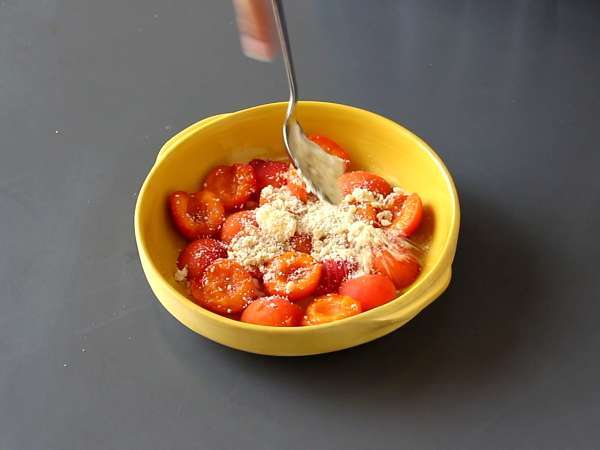 Apricot crumble - तैयारी चरण 4