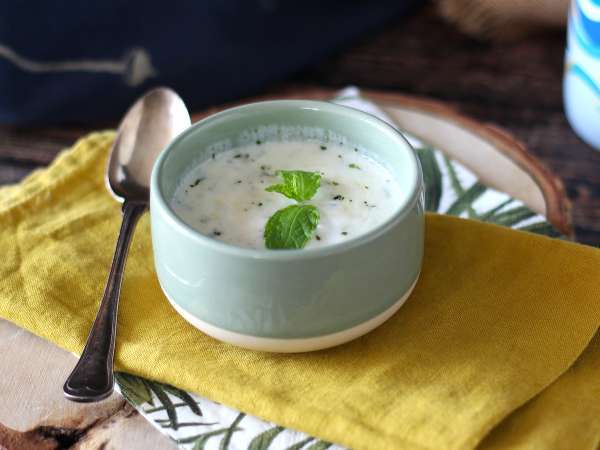 सालसा योगर्ट सलाद और मीटबॉल के लिए - तैयारी चरण 4