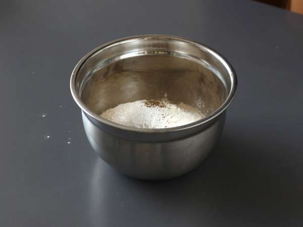केक लार्डन, चèvre और नट - तैयारी चरण 3