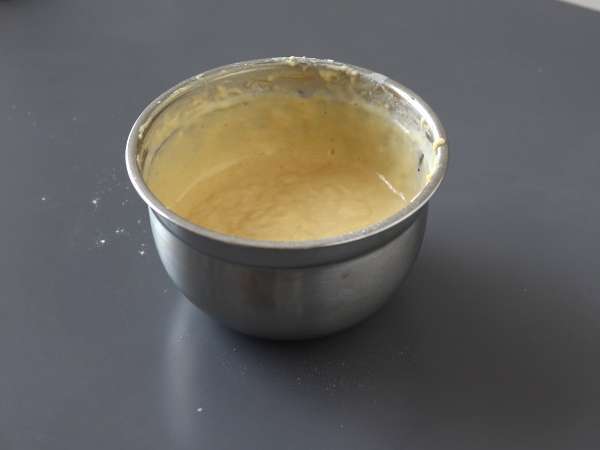 केक लार्डन, चèvre और नट - तैयारी चरण 4