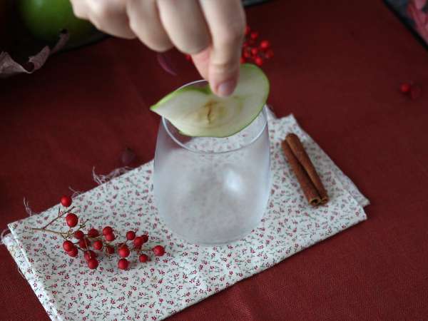 Pumpkin Spritz, कद्दू के सिरप वाला मसालेदार कॉकटेल! - तैयारी चरण 2