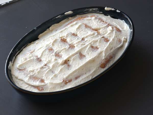 Tiramisu Raffaello जो नारियल के अच्छे स्वाद के साथ है - तैयारी चरण 9