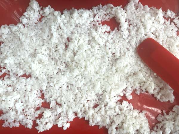 सुपर आसान सुशी चावल कुकियो में! - तैयारी चरण 7