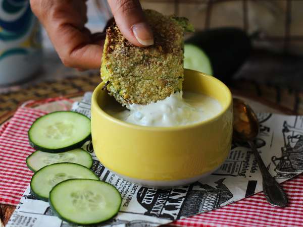 आलू और तोरी के बर्गर एयर फ्रायर में - तैयारी चरण 9