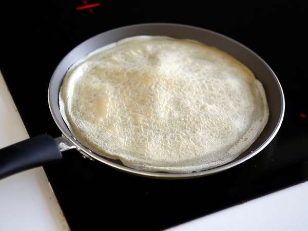 चॉकलेट और मूंगफली के साथ टैग्लियाटेल क्रेप्स! - तैयारी चरण 4