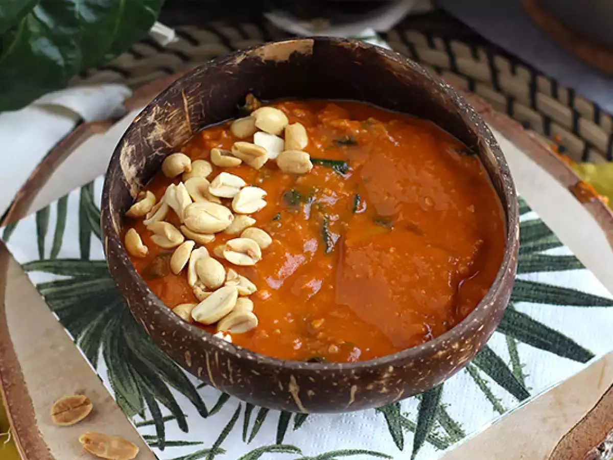 अफ्रीकी सूप: टमाटर, मूंगफली और चुकंदर - African Peanut soup - फोटो 2