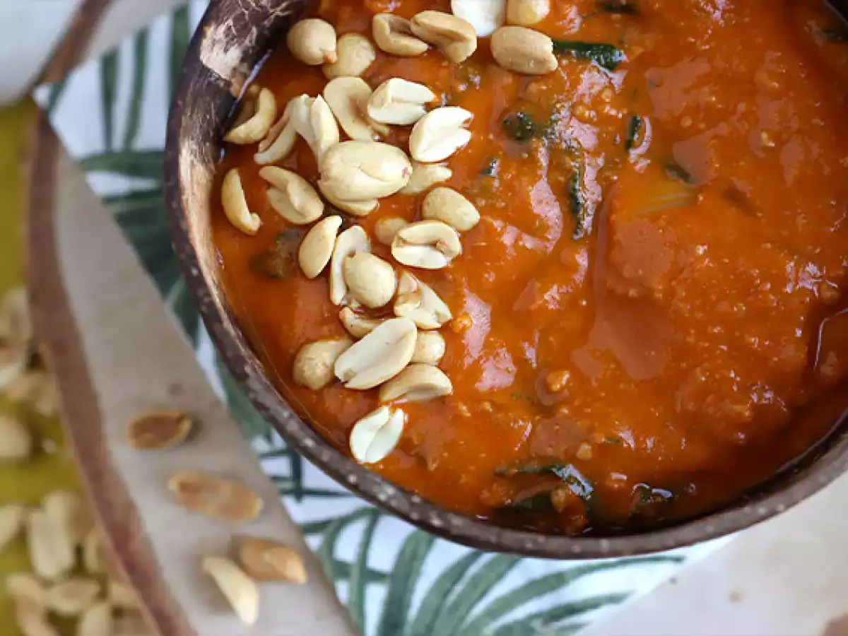 अफ्रीकी सूप: टमाटर, मूंगफली और चुकंदर - African Peanut soup - फोटो 3
