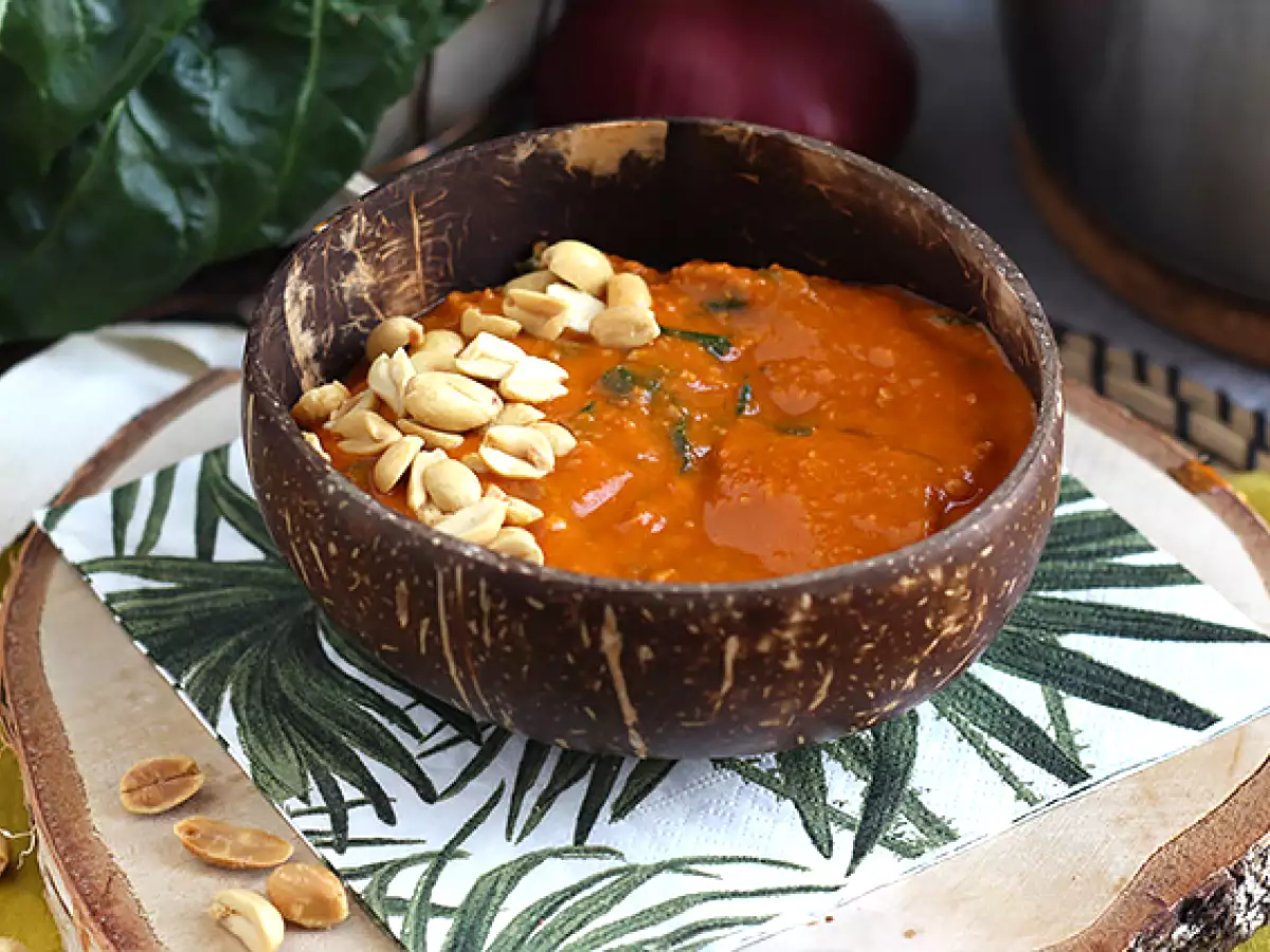 अफ्रीकी सूप: टमाटर, मूंगफली और चुकंदर - African Peanut soup - फोटो 5