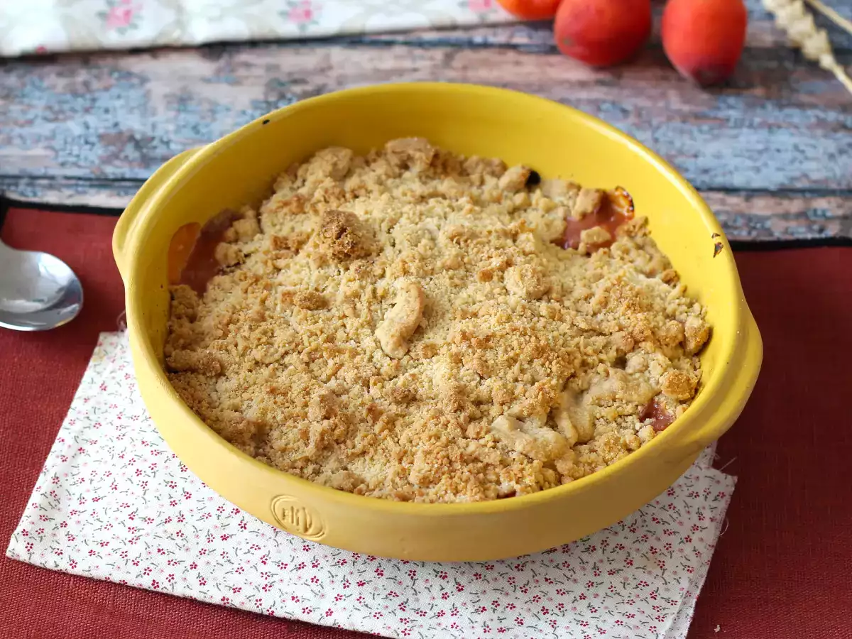 Apricot crumble - फोटो 2